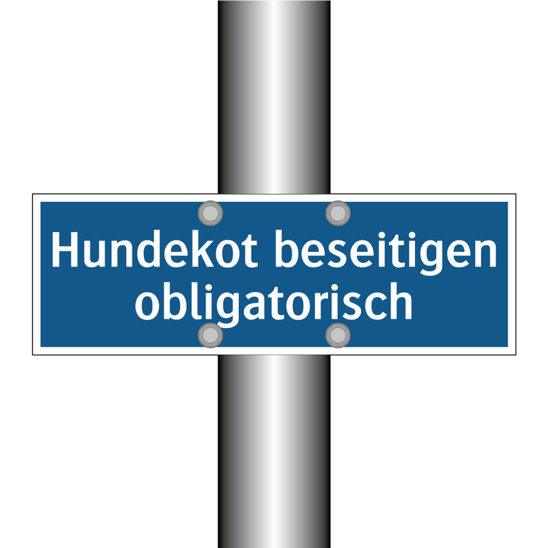 Hundekot beseitigen obligatorisch
