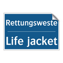 Rettungsweste - Life jacket