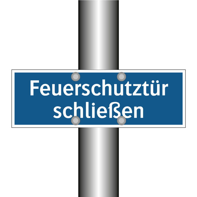 Feuerschutztür schließen