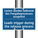 Lasten werden während des Freigabeprozesses /.../ - Loads trigger during the release /.../