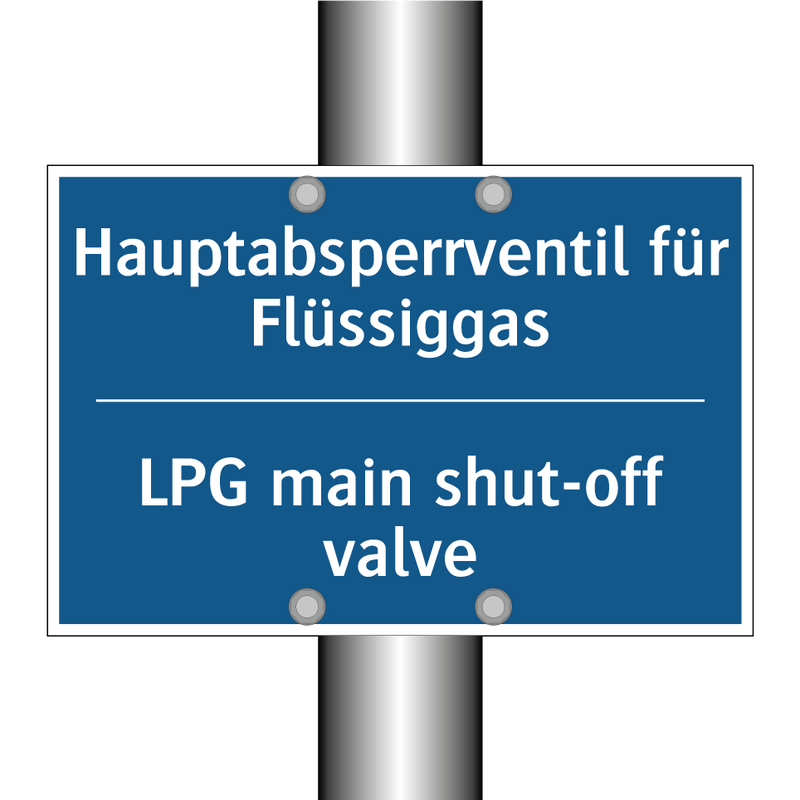Hauptabsperrventil für Flüssiggas/.../ - LPG main shut-off valve