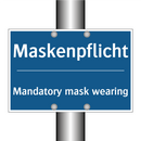 Maskenpflicht - Mandatory mask wearing