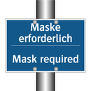 Maske erforderlich - Mask required