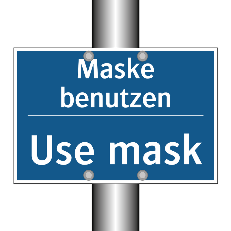 Maske benutzen - Use mask