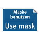 Maske benutzen - Use mask
