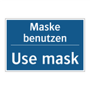 Maske benutzen - Use mask