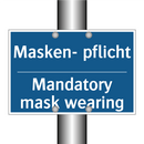 Masken- pflicht - Mandatory mask wearing