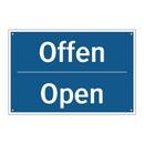 Offen - Open