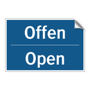 Offen - Open