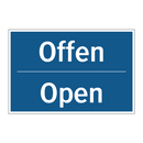 Offen - Open