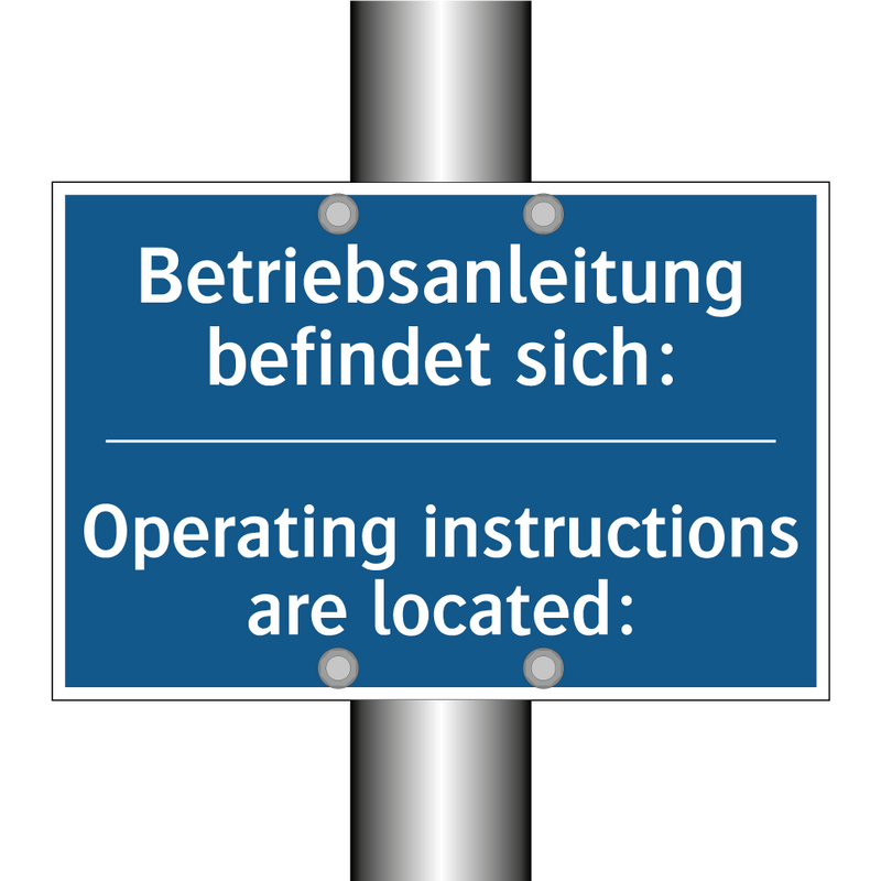 Betriebsanleitung befindet sich:/.../ - Operating instructions are located:/.../