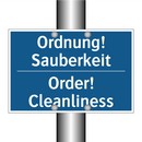 Ordnung! Sauberkeit - Order! Cleanliness