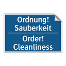 Ordnung! Sauberkeit - Order! Cleanliness