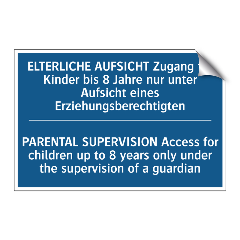 ELTERLICHE AUFSICHT Zugang für /.../ - PARENTAL SUPERVISION Access for /.../