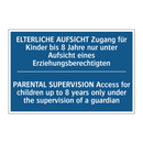 ELTERLICHE AUFSICHT Zugang für /.../ - PARENTAL SUPERVISION Access for /.../