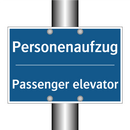 Personenaufzug - Passenger elevator