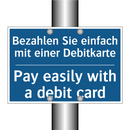Bezahlen Sie einfach mit einer /.../ - Pay easily with a debit card