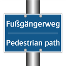 Fußgängerweg - Pedestrian path