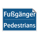Fußgänger - Pedestrians