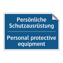 Persönliche Schutzausrüstung - Personal protective equipment