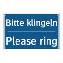 Bitte klingeln - Please ring
