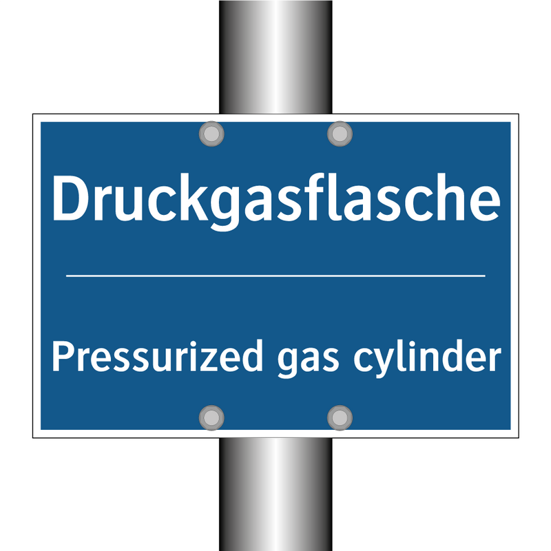 Druckgasflasche - Pressurized gas cylinder