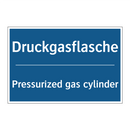 Druckgasflasche - Pressurized gas cylinder