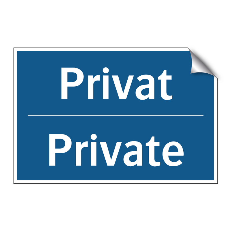 Privat - Private