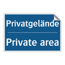 Privatgelände - Private area