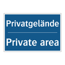Privatgelände - Private area