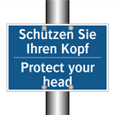 Schützen Sie Ihren Kopf - Protect your head
