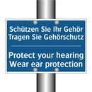 Schützen Sie Ihr Gehör Tragen /.../ - Protect your hearing Wear ear /.../