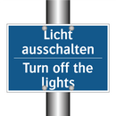 Licht ausschalten - Turn off the lights
