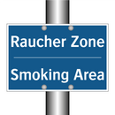 Raucher Zone - Smoking Area