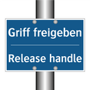 Griff freigeben - Release handle