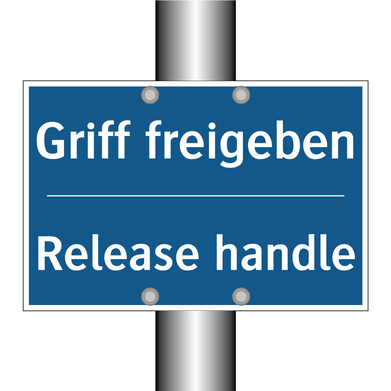 Griff freigeben - Release handle