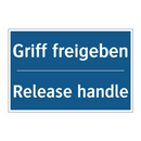 Griff freigeben - Release handle