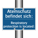 Atemschutz befindet sich: - Respiratory protection is located:/.../
