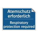 Atemschutz erforderlich - Respiratory protection required/.../
