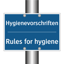 Hygienevorschriften - Rules for hygiene