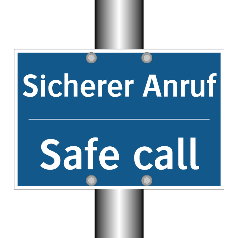 Sicherer Anruf - Safe call