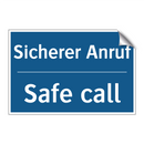 Sicherer Anruf - Safe call
