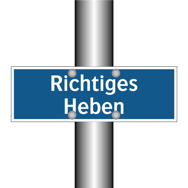 Richtiges Heben