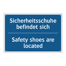 Sicherheitsschuhe befindet sich/.../ - Safety shoes are located