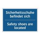 Sicherheitsschuhe befindet sich/.../ - Safety shoes are located