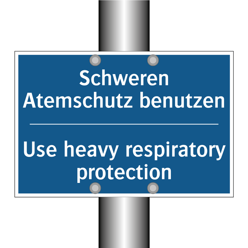 Schweren Atemschutz benutzen - Use heavy respiratory protection/.../