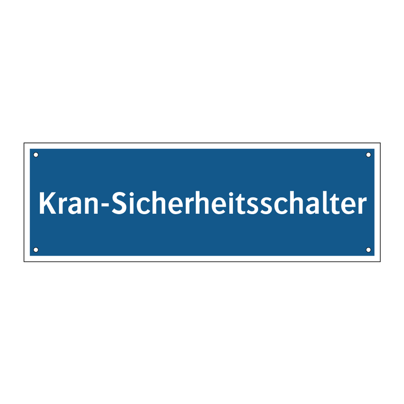 Kran-Sicherheitsschalter