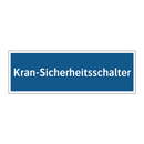 Kran-Sicherheitsschalter