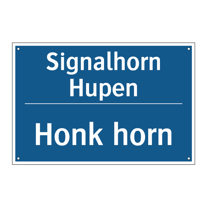 Signalhorn Hupen - Honk horn