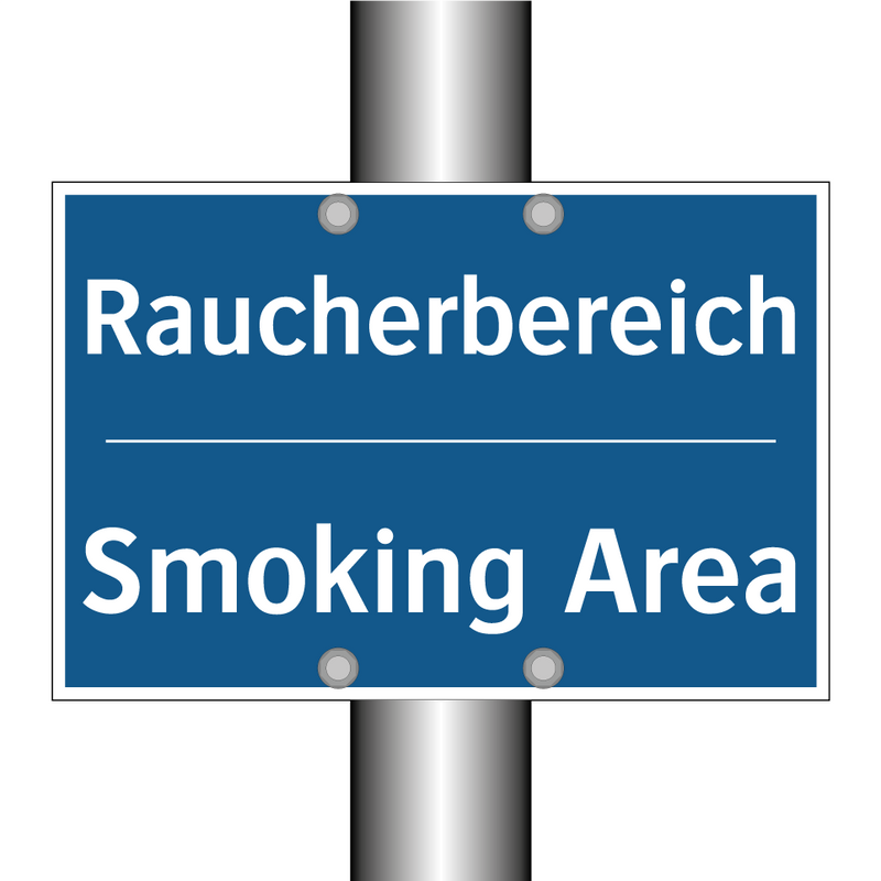 Raucherbereich - Smoking Area